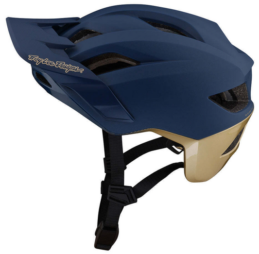 Troy Lee Designs Flowline SE Bike Helmet MIPS Radian Navy Titanium Med-Large