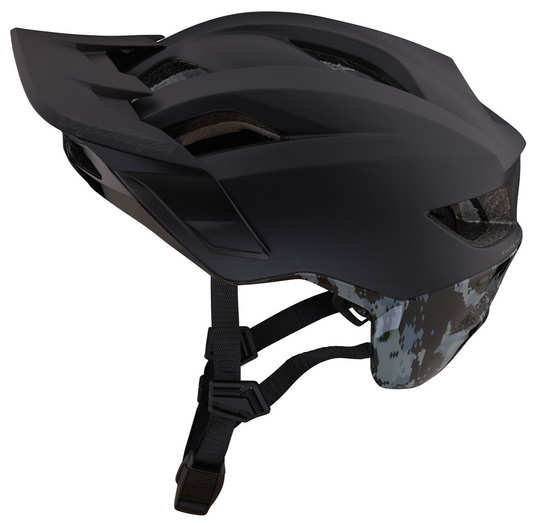 Troy Lee Designs Flowline SE Bike Helmet MIPS Radian Camo Black Gray Med-Large