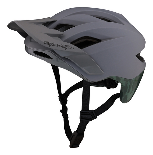 Troy Lee Designs Flowline SE Bike Helmet MIPS Radian Camo Gray/Army Green MD-LG