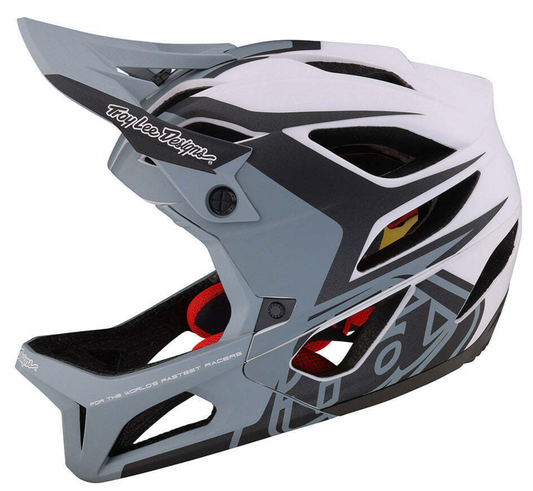 Troy Lee Designs Stage Mountain Bike Helmet With MIPS Valence Gray Medium/Large