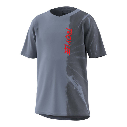 Troy Lee Designs Skyline Air Short Sleeve Jersey Youth Half Dye Cement Small