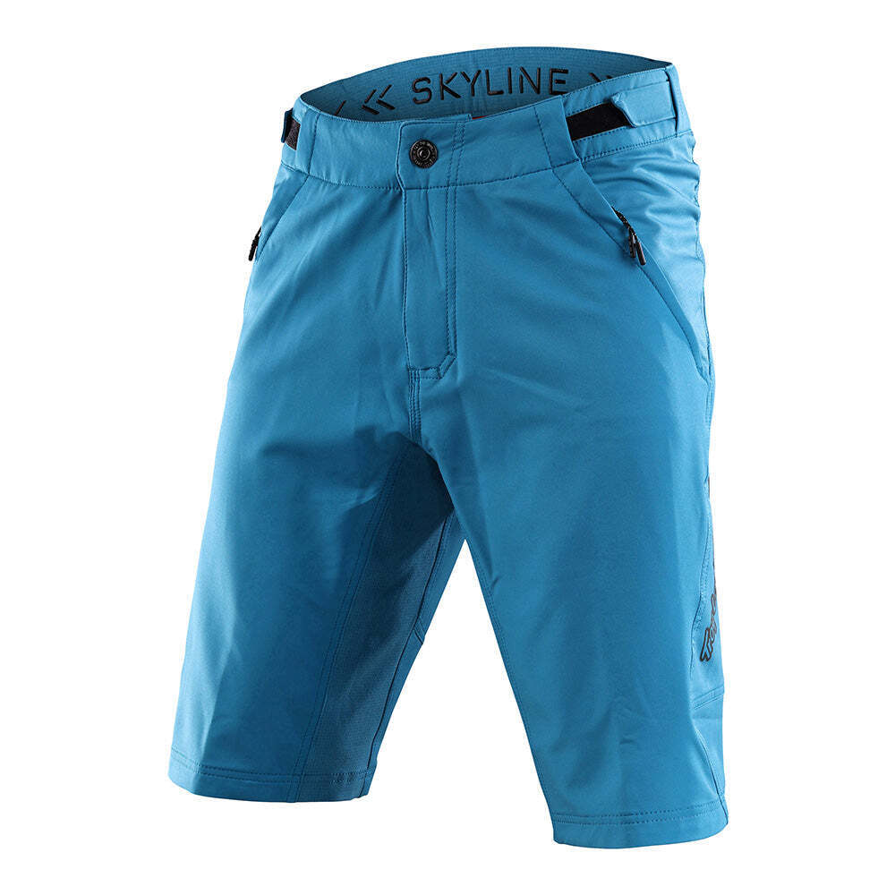 Troy Lee Designs Skyline Shorts With Liner Men's Mono Azure Blue 32