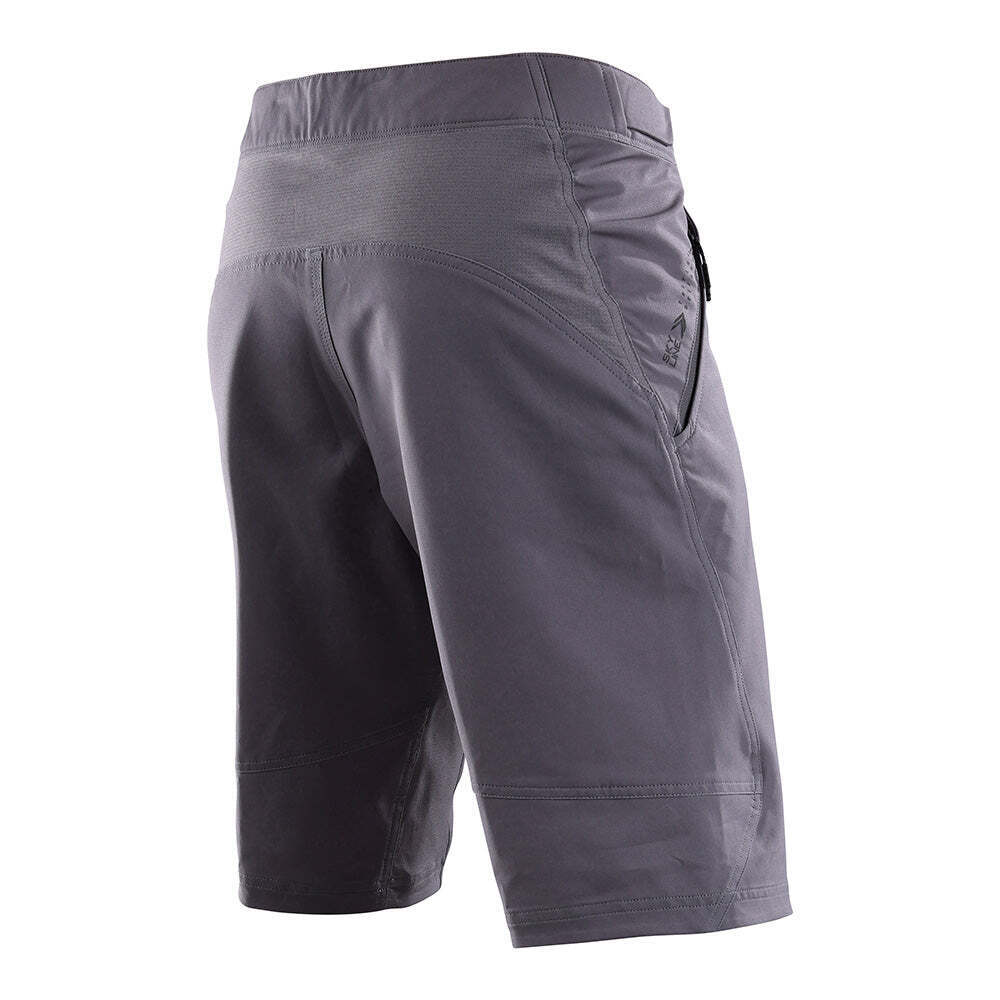 Troy Lee Designs Skyline Shorts With Liner Men's Mono Charcoal Gray 32