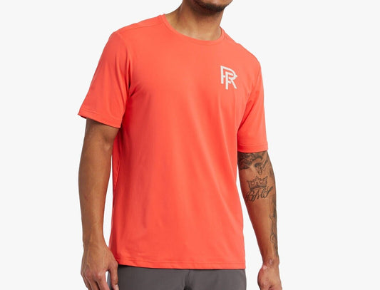 Race Face Commit Short Sleeve Cycling Jersey / Top Coral Large